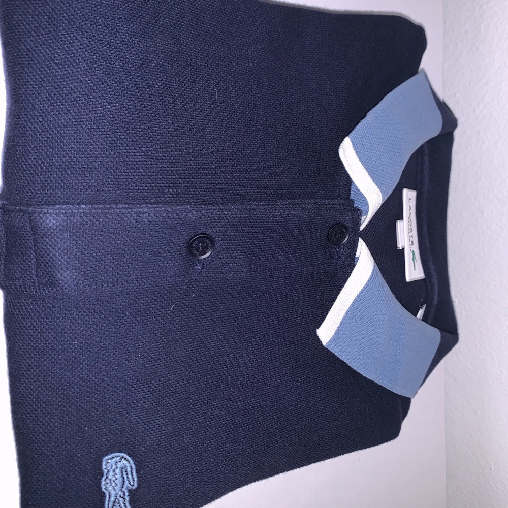 Lacoste Regular Fit Navy Blue Polo